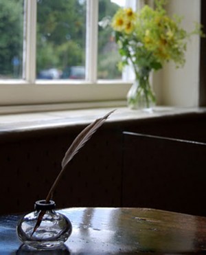Jane Austen's Writing Table at Jane Austen's House, Chawton