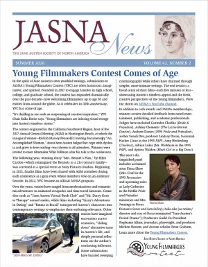 Cover of 2026 Summer Issue of JASNA News